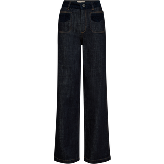Mos Mosh Mmcolette Daw Jeans Bukser 174540 Dark Blue (Regular, 29)