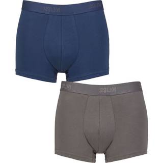 Sloggi 2-pak SLG Base Trunk - Navy/Grey - XX-Large