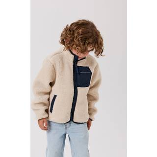NAME IT Teddy Jakke Mattia Moonbeam Chest Pocket Dark Sapphire
