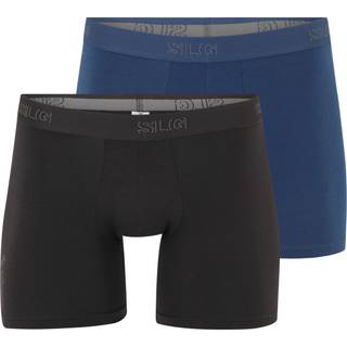 Sloggi 2-pak SLG Base Short - Black/Blue - X-Large