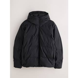 Next Black Regular Length ThermoGen Shower Resistant Puffer Jacket