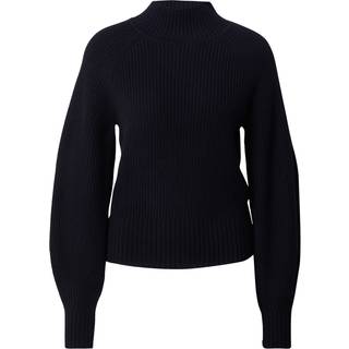 Rullekravesweater i loose fit med raglanærmer