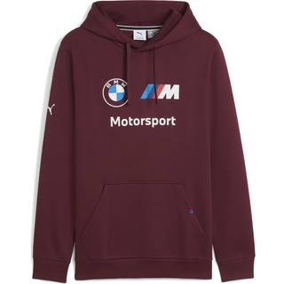 PUMA BMW M Motorsport&#39;s Fleece Hoodie Men, Men, Ruby Shimmer, XL - Ruby Shimmer - XL