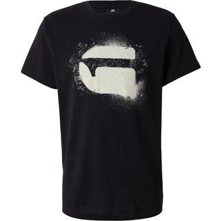 G-Star Spray Logo T Shirt Black