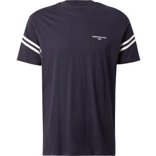Armani Exchange Logo T Shirt Deep Navy