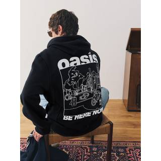Next Oasis Graphic Tryk Hættetrøje