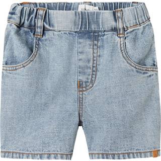 Lil' Atelier Hilbert løse denim shorts - LBLUEDENIM