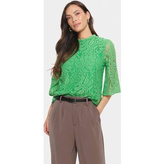 Saint Tropez LinseySZ Bluse - Grøn - Str M - Damer