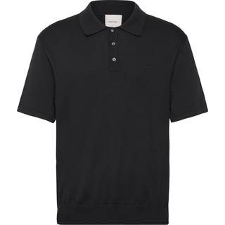Supima Polo T-shirt, Black, S