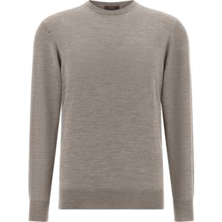 BOGGI MILANO Herren Pullover beige unifarben