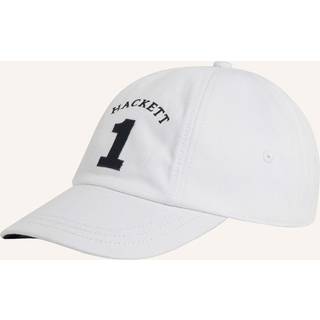 Hackett Heritage Number Cap Optic White