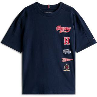 Varsity Multi-Badge Crew Neck T-Shirt