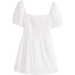 Voile Square Neck Mini Dress