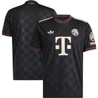 Bayern München 25/26 tredjetrøje - Black / Halo Ivory - XL