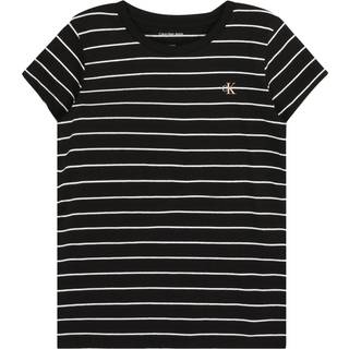 Slim Striped T-shirt - Black - 4 years (104 cm)