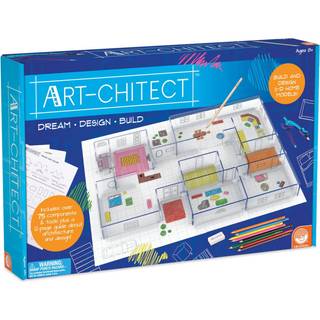 Mindware Art -Chitect Home Model Building for Kids - 3D Architectural Design Kit til børn i alderen 8 år og op - lær det grundlæggende i arkitekt