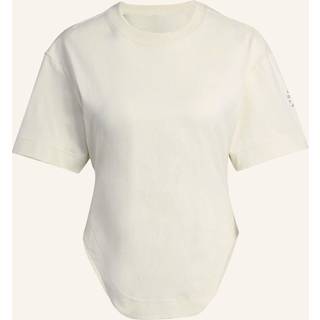 adidas by Stella McCartney Sportswear Curved Hem T-shirt - Almond Milk-Smc