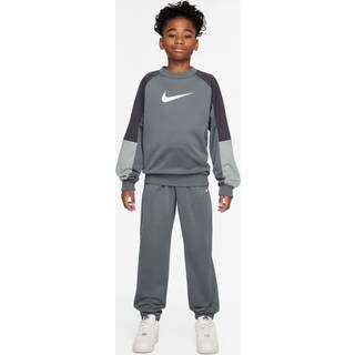 Nike Nike Smoke Grey Dri-FIT Poly Crew Tracksuit