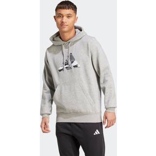 adidas Sportswear Camo Logo Hoodie Grey