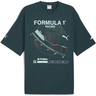 PUMA F1Â® Relaxed Graphic Tee Men, Clothing, Green Terrain, L
