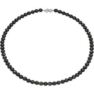Tom Wood Cove Necklace Black Larvikite