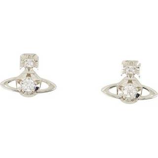 Vivienne Westwood Silver Lee Star CZ Orb Stud Earrings - Silver