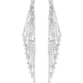 Jon Richard Jon Richard Forgyldte Krystal Statement Øreringe