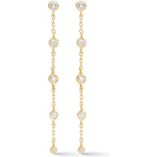 Mads Z Endless Allure øreringe i 14 kt guld med diamanter
