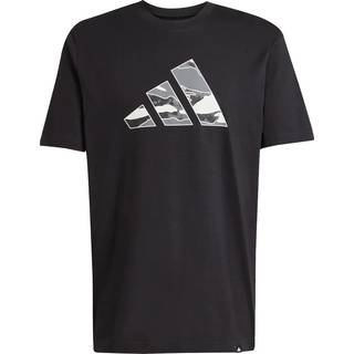 adidas Sportswear Camo Logo T Shirt Black