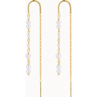 Ekans Earrings - Forgyldt