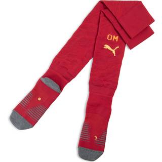 PUMA Olympique de Marseille 25/26 Goalkeeper Socks Men, Clothing, Dark Crimson/Sunny Yellow, 35-38 - Sunny Yellow - 35-38