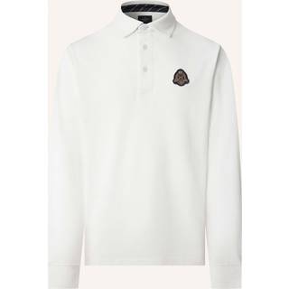 HACKETT Herren Polo-Shirt weiß Classic Fit