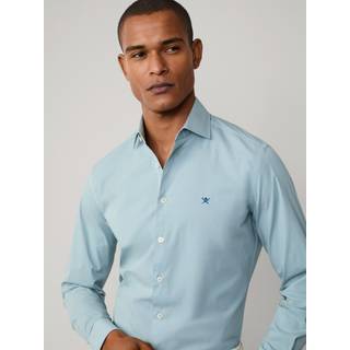 Hackett Hacket Tailored Fit Garment Dyed Poplin-skjorte - xlarge