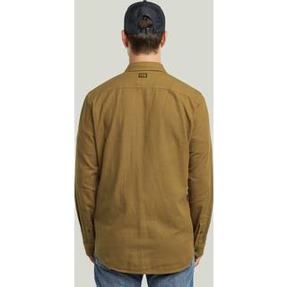 Marine Slim Shirt - Brown - Men
