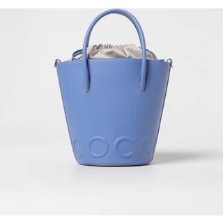 Coccinelle Myrtha Maxi Logo Bucket taske blå