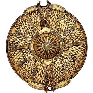 Goldenes Krieger Schild 52cm