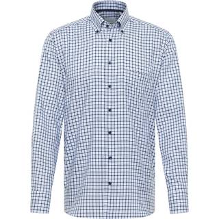 COMFORT FIT Shirt in light blue checkered