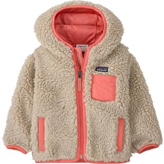 Patagonia Kid's Baby Retro-X Hoody Fritidsjakke Børn størrelse 18 Months farve beige