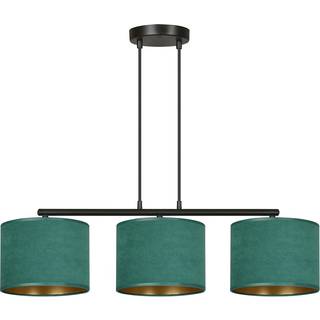 Hilde 3 Sort/Grøn pendellampe - Ø20 cm, E27, 230V, uden lyskilde