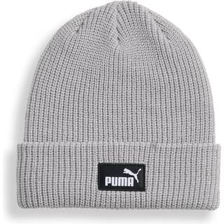 PUMA Essentials High Crown Beanie, Accessories, Gray Echo, OSFA - Gray Echo - OSFA