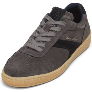 Marc O'Polo Herren Sneaker grau Velours