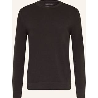 Marc O'Polo Herren Pullover schwarz unifarben