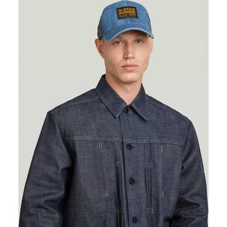 Baseball Trucker Cap - faded ocean wave - Men