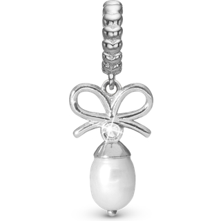 Christina Jewelry Celebrate Sløjfe sølvcharm til sølvarmbånd på 4 mm
