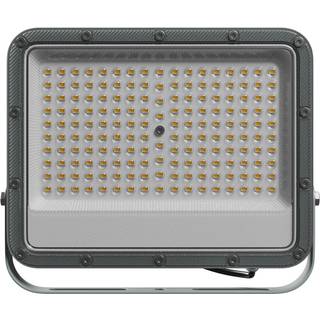 Noctis Max Lysarmatur 100W - Neutral Hvid, 230V, 85°, IP65, 264x218x35 mm, Grå - Dæmpbar : Ikke dæmpbar, Kulør : Neutral