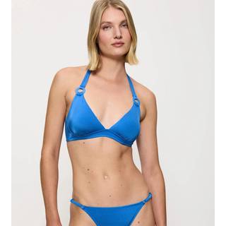 Triumph Midnight bikini top uden bøjle, blå, Størrelse: 40C, Dame