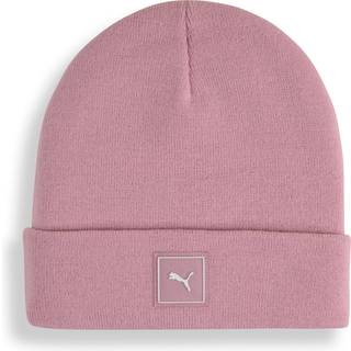 PUMA Wardrobe Essentials High Crown Beanie, Accessories, Poised Pink, OSFA