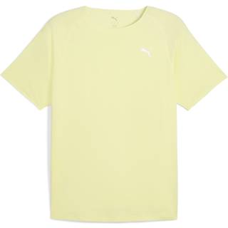 Puma Cloudspun Running Shirt Men - Yellow, Size M - yellow