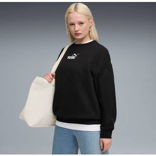 PUMA Essentials Nature 2.0 Oversized Crew Sweatshirt Women, Clothing, Black, L