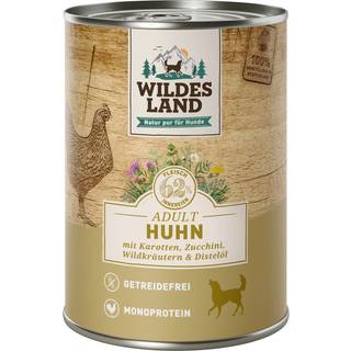 Wildes Land Vådfoder med kylling 79.88 DKK/1 kg (6 x 400.0g)